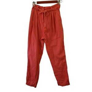 Free People Red Trousers